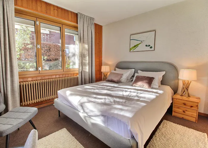 Tranquil Location, Terrace & Relaxation Apartamento Champéry