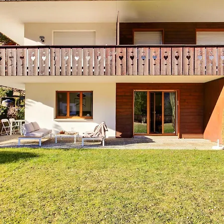 Apartmán Tranquil Location, Terrace & Relaxation Champéry